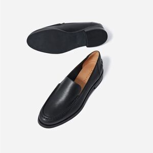 Everlane Black Leather Loafers